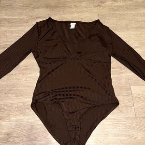 Brown Bodysuit